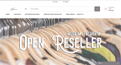 Desktop Screenshot of muslimpasaraya.com